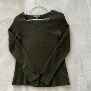 Neiman Marcus Green Cashmere Sweater
